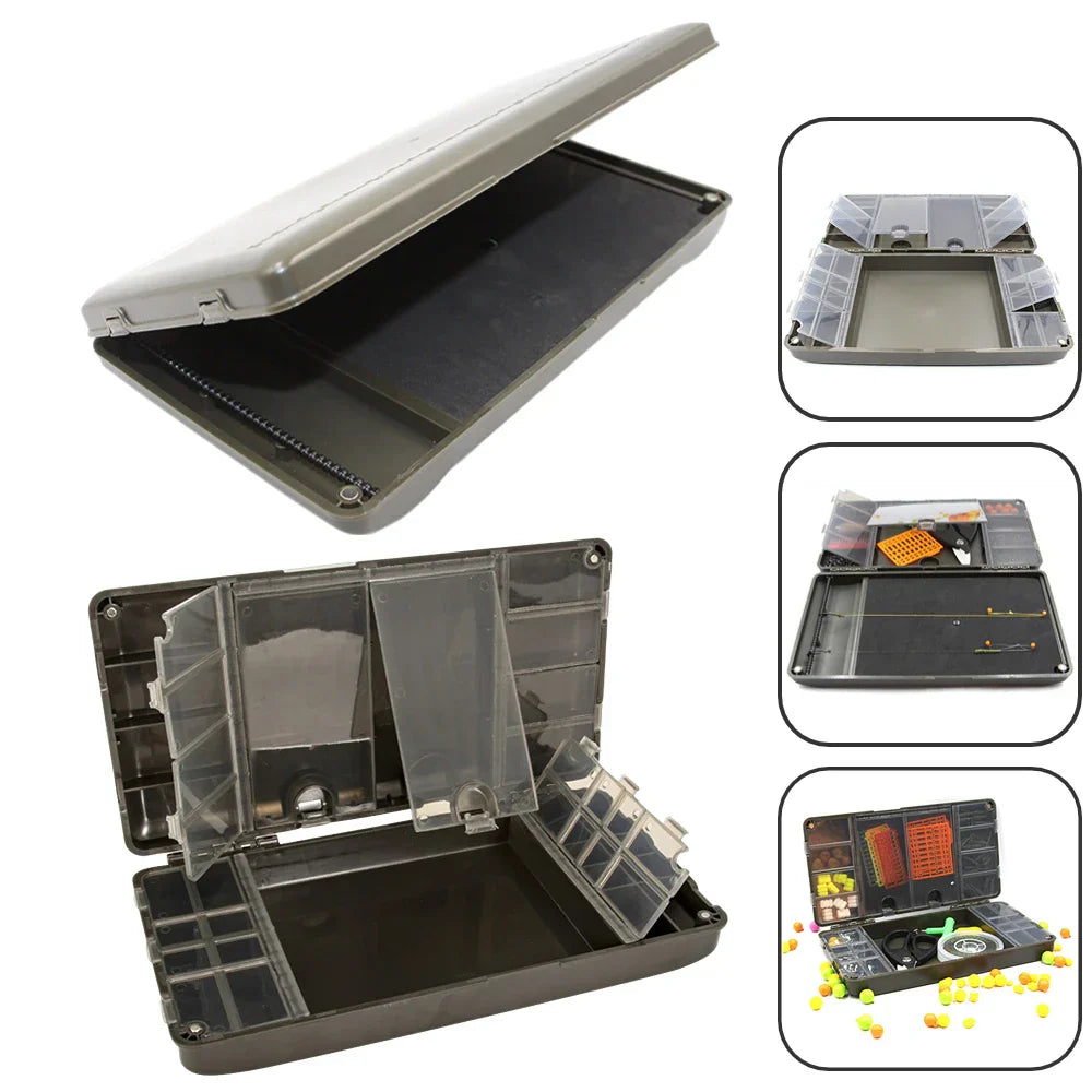 Carp Fishing Accessories Storage Box 8/27 Slots Fishing