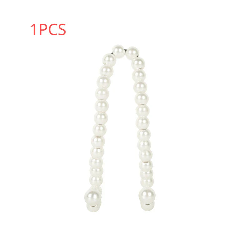 Car Rear Seat Hook White Pearl Hanger Car