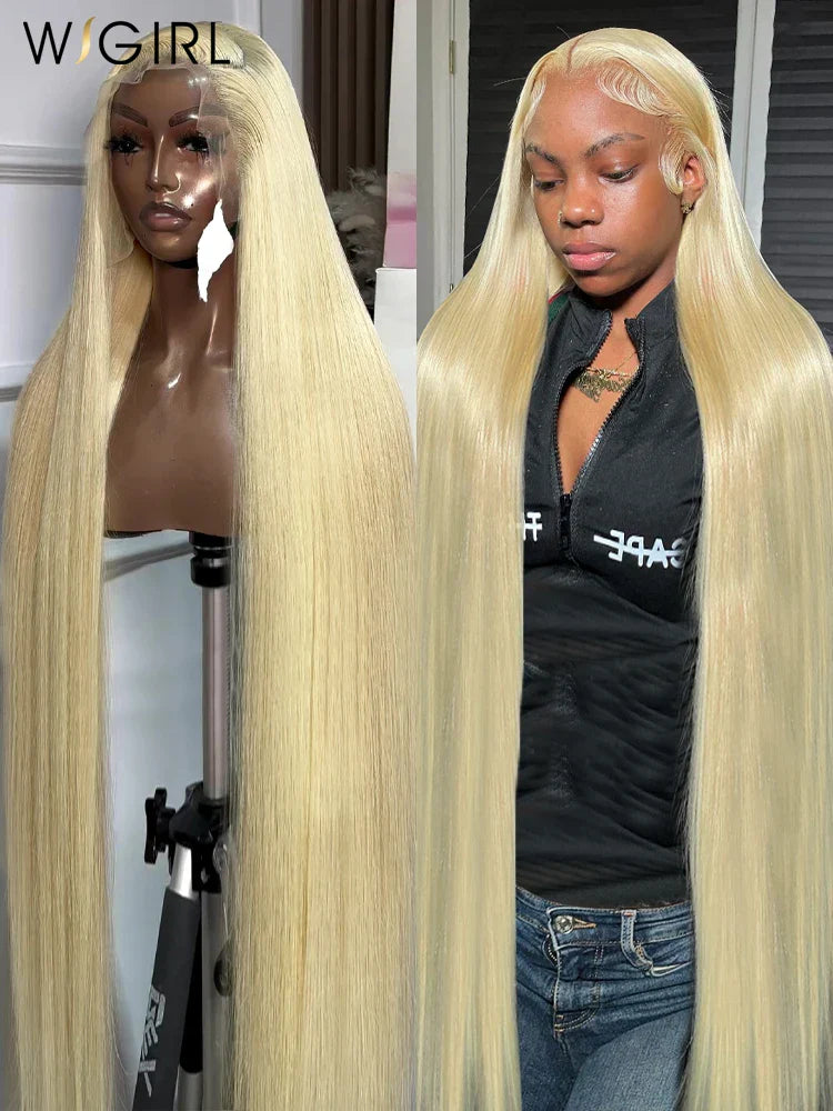 30 Inch 613 Human Hair Wigs 13x6 Straight