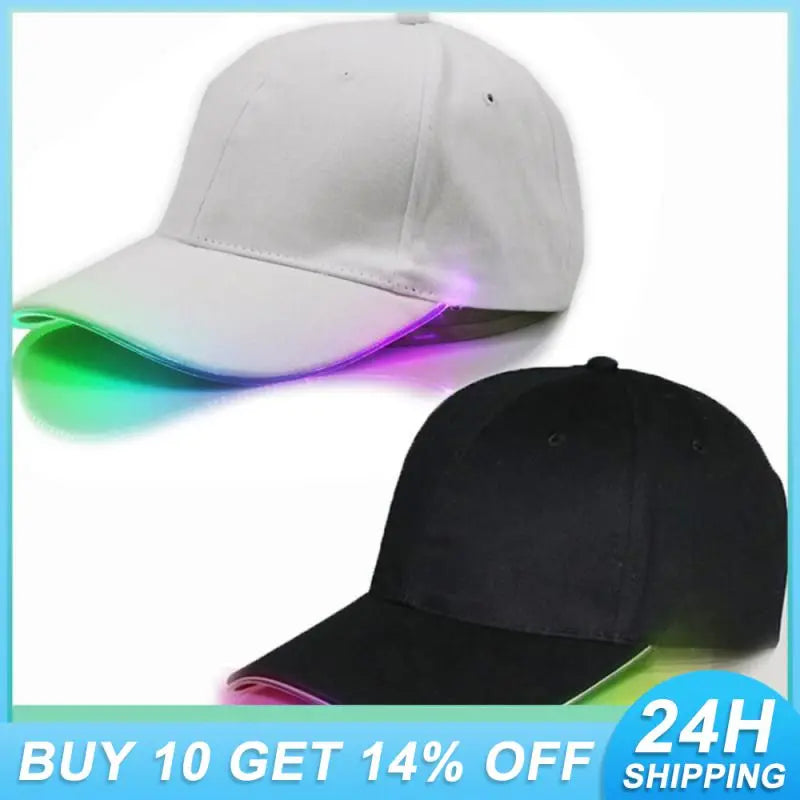 Colorful Light Baseball Cap Creative Party Night Luminous