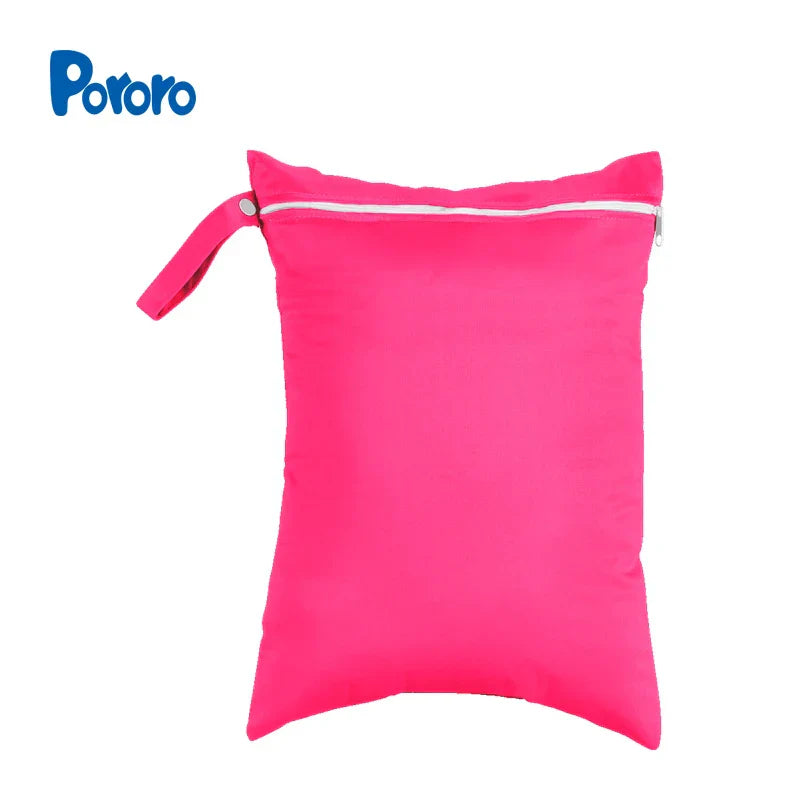 30*40cm Zippered Nappy Wetbags Waterproof Wet Dry Bag