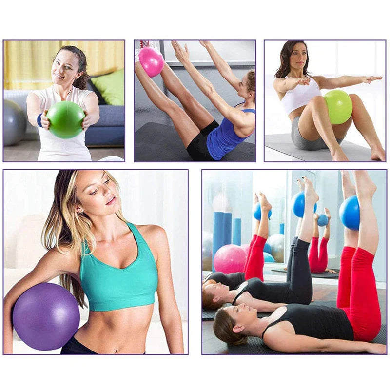 New 25cm Yoga Ball Exercise Gymnastic Fitness Pilates