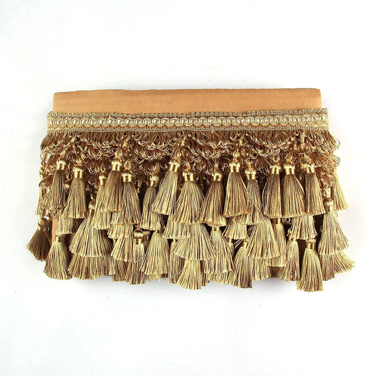6M/Lot 9cm Width Curtain Fringe Tassel Trim Lace