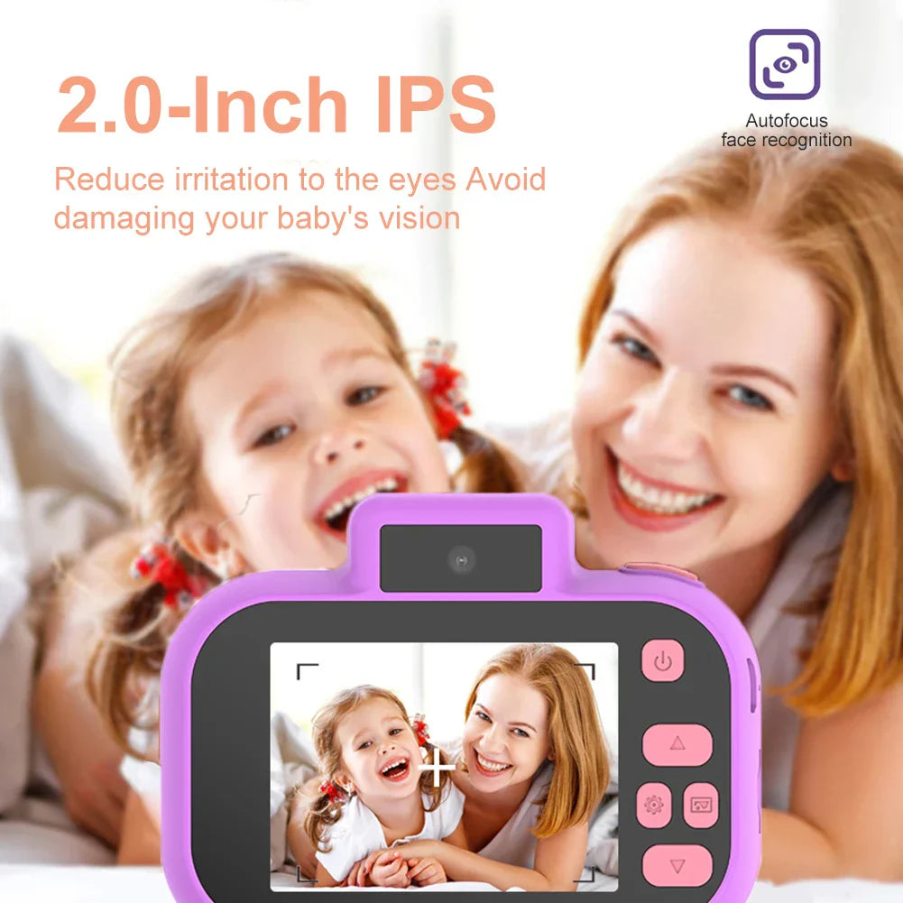 Children Camera Selfie 4000W Pixels 1080P HD Screen
