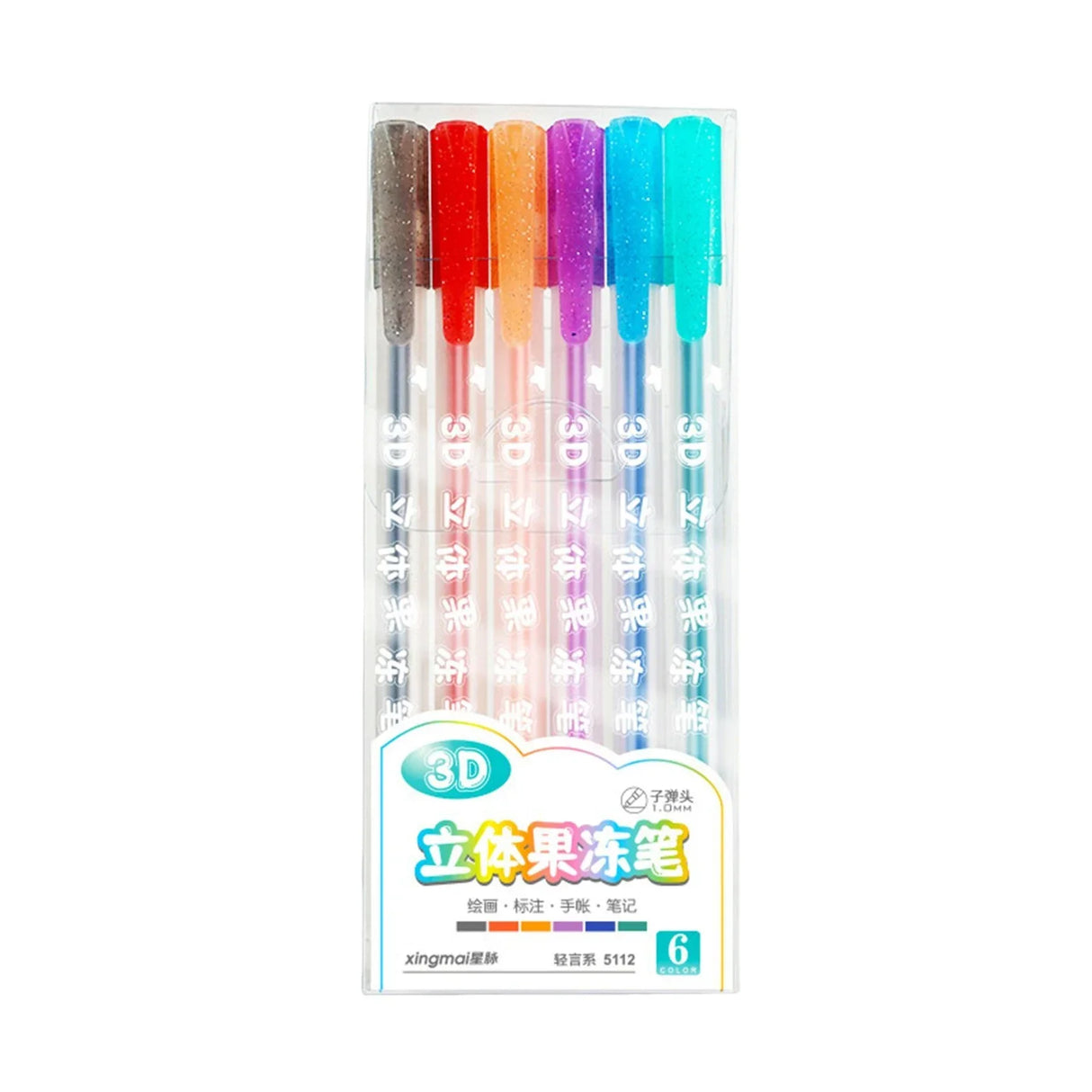 Multi-colored Painting Highlighter Colourful Highlighters DIY Double Line
