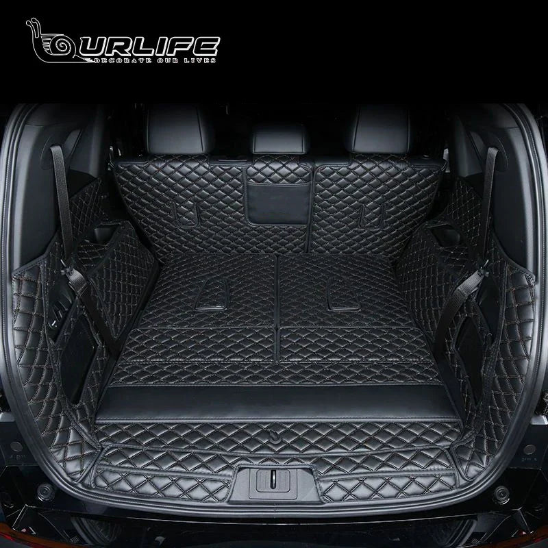 For GAC Trumpchi GS8 2021 2022 2023 2024 Accessories Car Boot Mat Rear Trunk Liner Cargo Leather Tray Protector Accessories Mats
