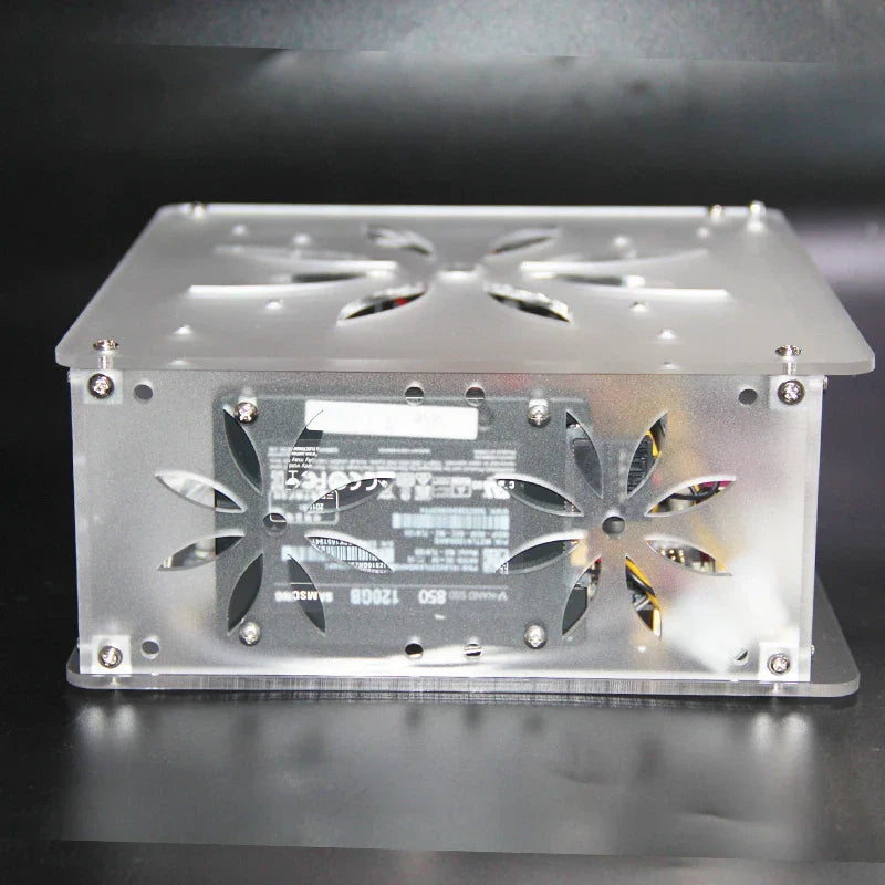 Mini itx computer case Acrylic frosted transparent chassis
