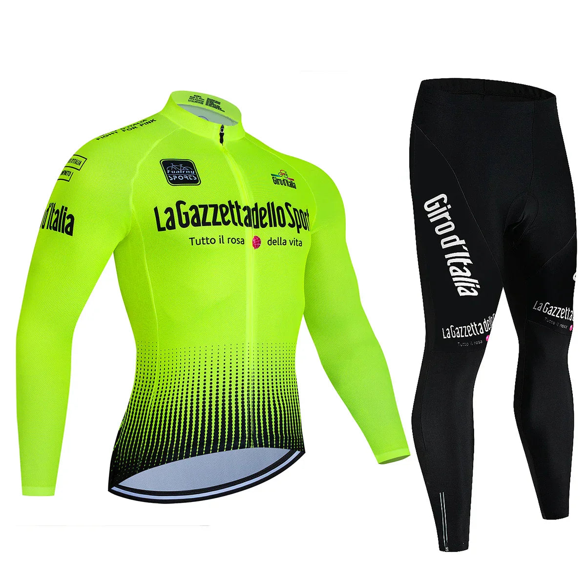 Tour De Italy D'ITALIA Cycling Jersey Set Premium