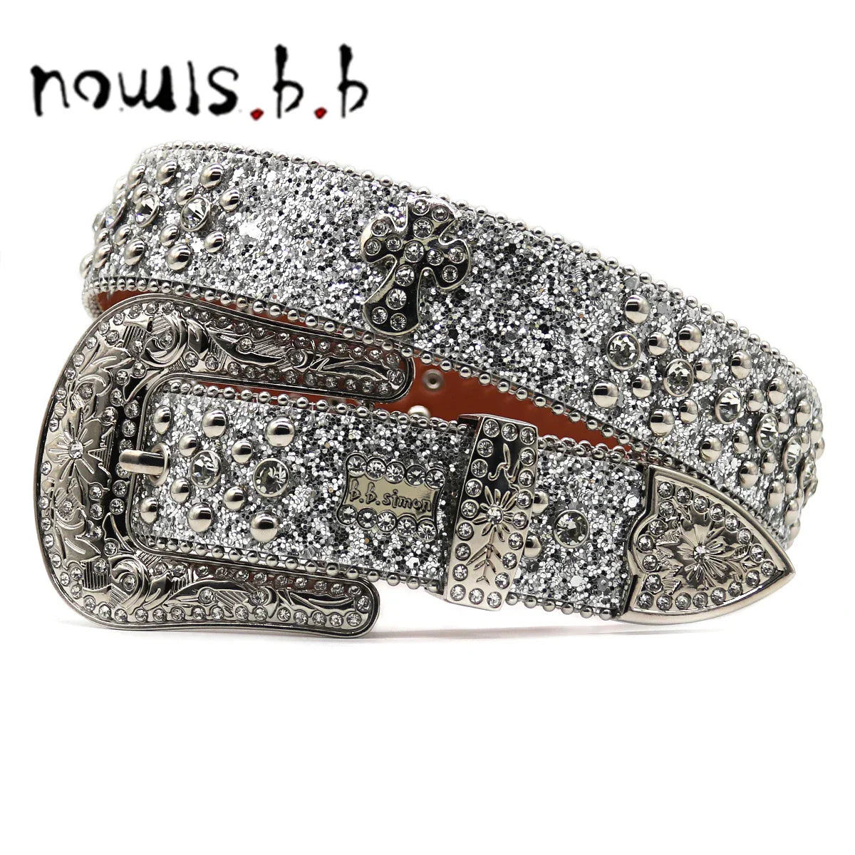 NOWISBB Y2K Rhinestones Belts Quality Western Cowgirl Cowboy