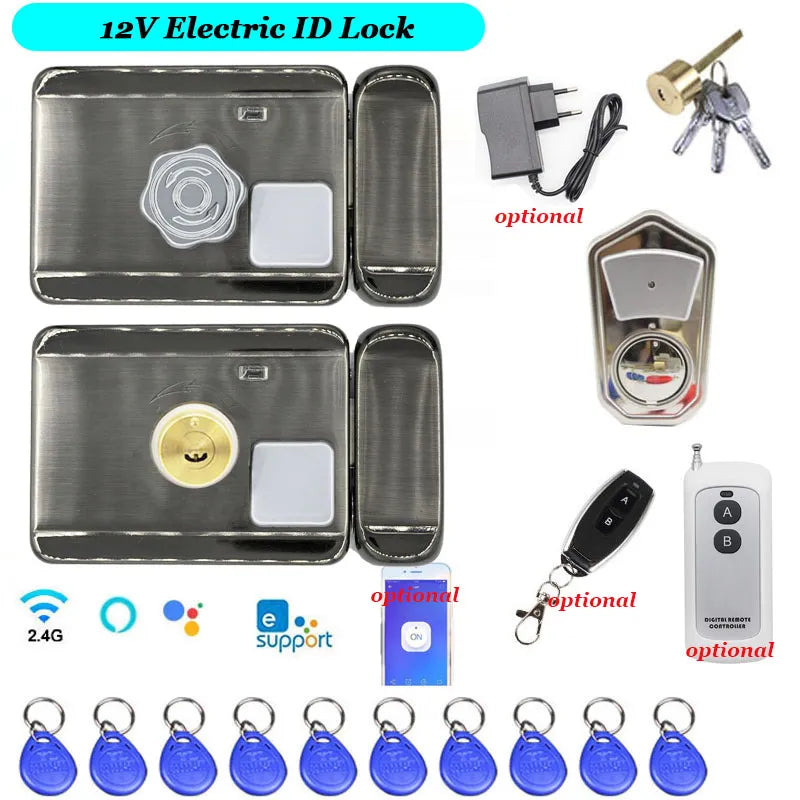 Intelligent Door Lock Video Intercom Compatible Electric Lock