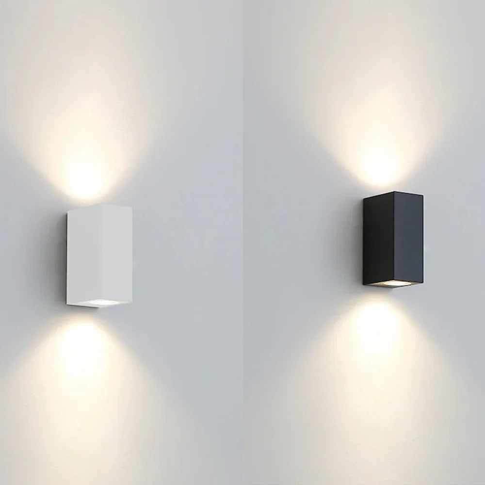 Led Wall Lamp Outdoor Waterproof Up Down GU10