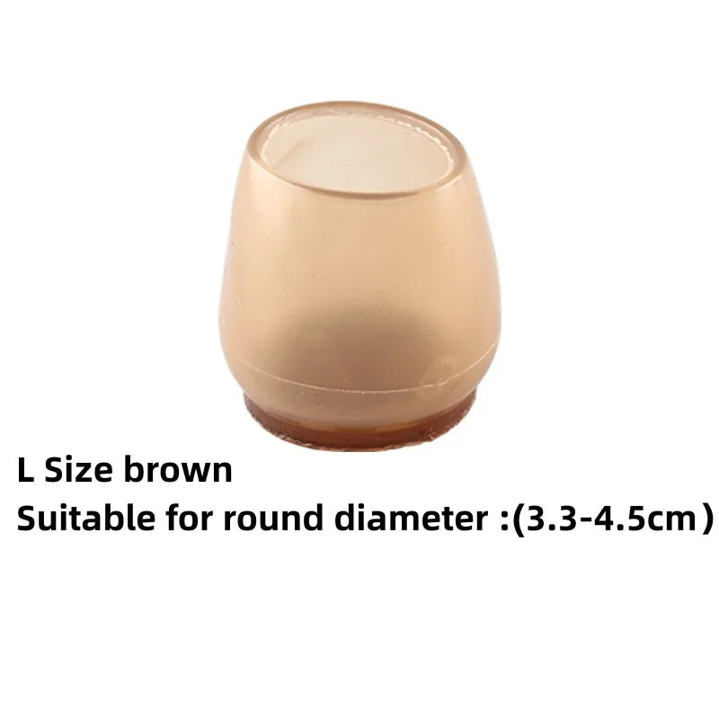 Silicone Chair Legs Non-Slip Pads Furniture Sofa Feet