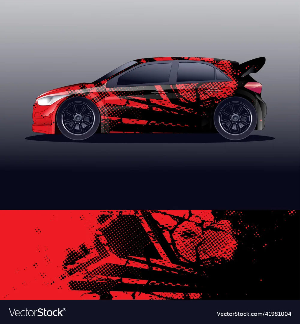 Car Color Change Film Wrap Sticker Decal Decorative Cut Body Racing Graphic Decal Vinyl Wrap Car Body Side Protection Sticker