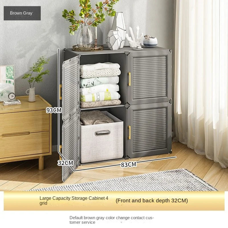 Large Size Clothes Folding Cabinets Splice Storage Toy