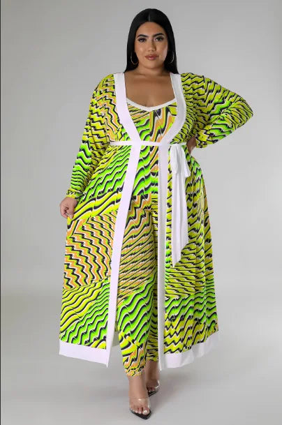 Wmstar Plus Size Dress Sets 2 Piece Outfits