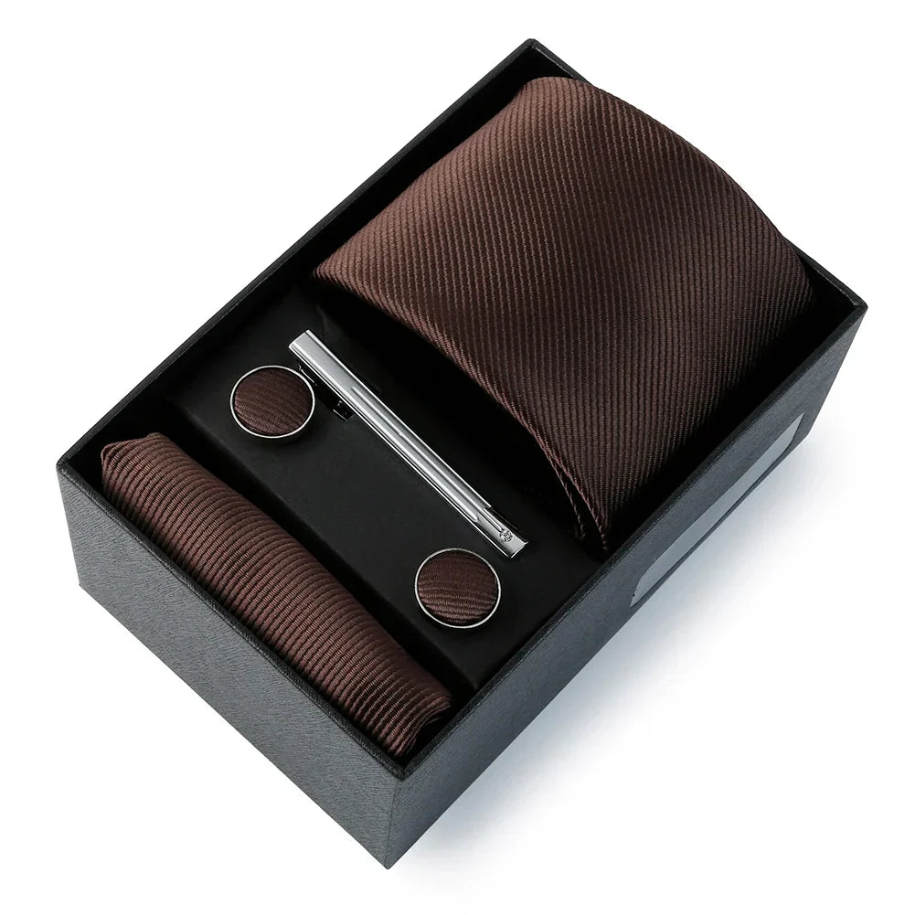 Ties Set For Men 2022 With Cufflinks Tie