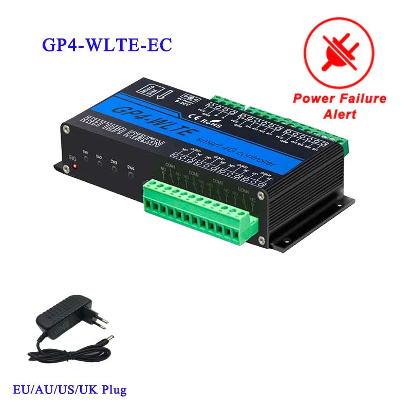 4G LTE Controller For Automation Applications With 4