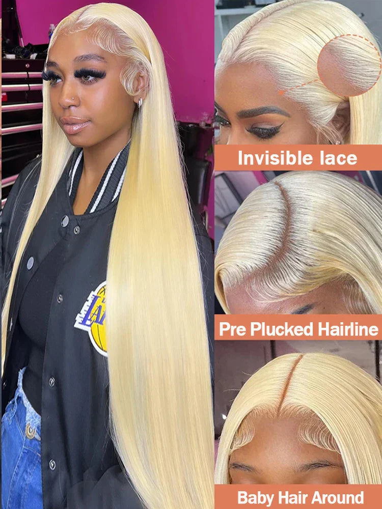 Wigirl 30 40 inch 613 Honey Blonde Straight