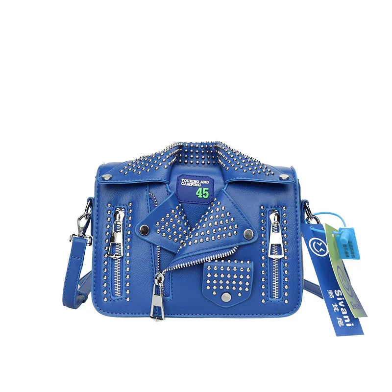 Fashion Jacket Shoulder Bags for Women Hip Hop