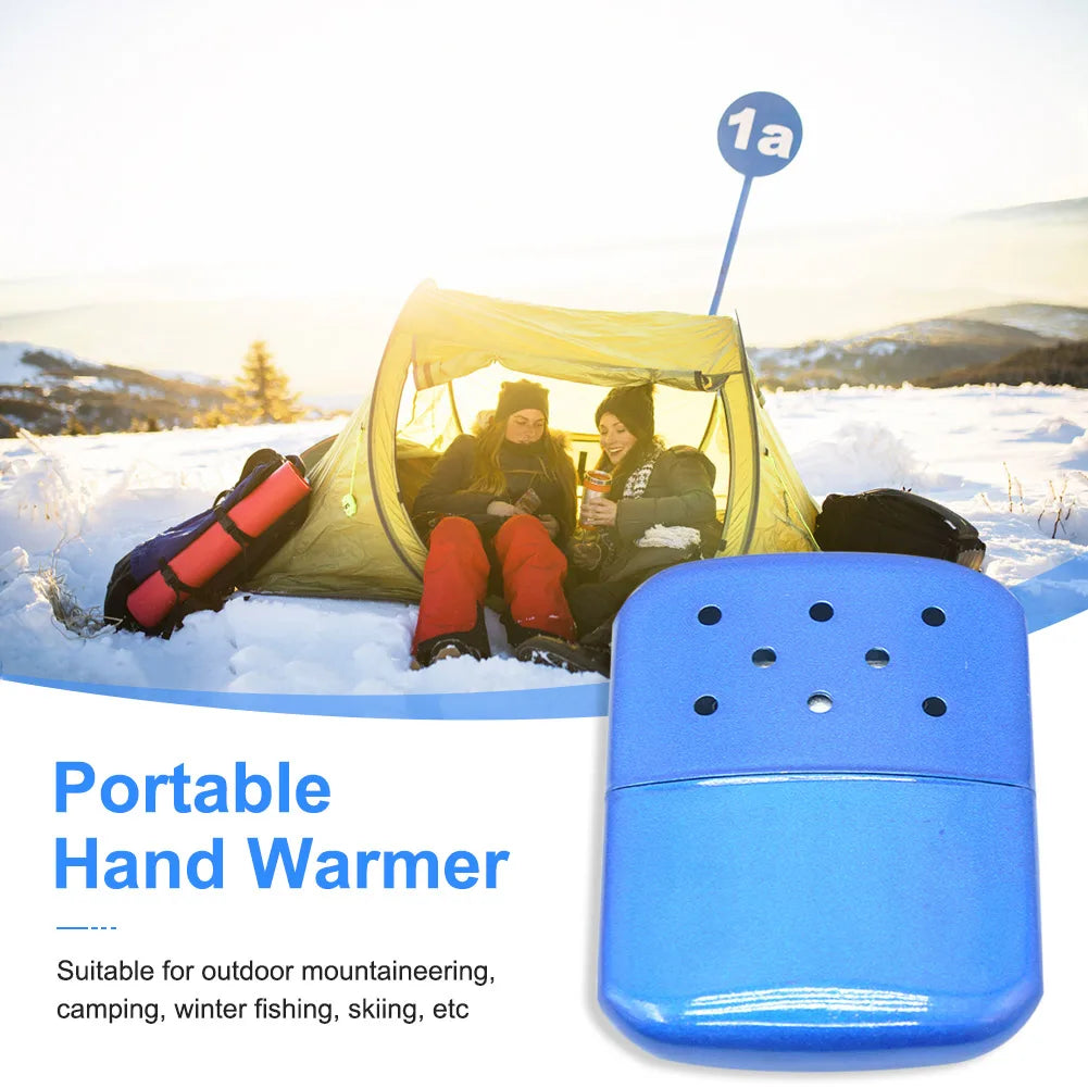 Portable Liquid Fuel Hand Warmer Reusable Furnace Metal