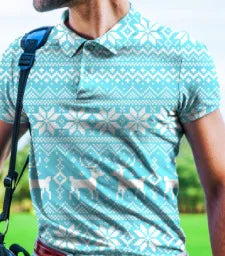 Spring Summer British Men's Golf 3D Digital Printing