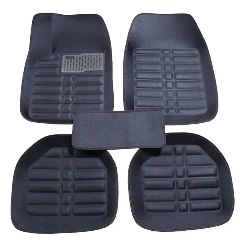 5pcs Auto Floor Mats Foot Rugs Carpets Car