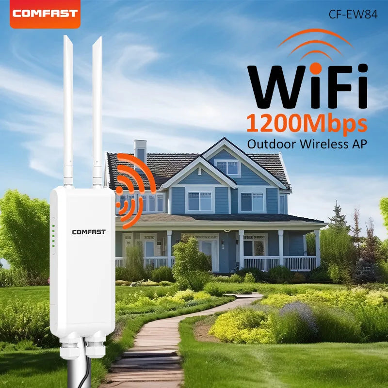 AC1200 Outdoor WiFi AP Router Gigabit Range Extender