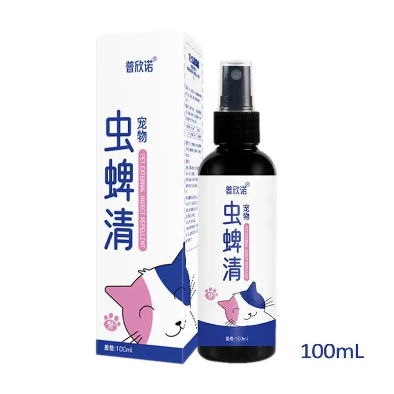 Fleas And Tick Dog Spray 100ml Dog Fleas