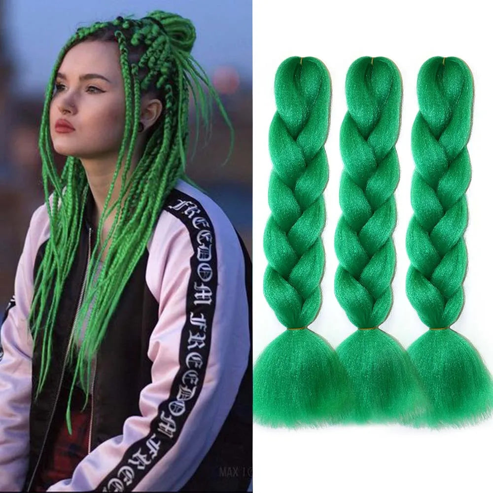Jumbo Braids Hair Extension 24 inches 3 Pcs/Lot