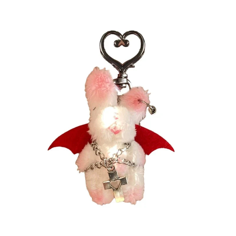 Bunny Heart Phone Chain Korean INS Punk Cute