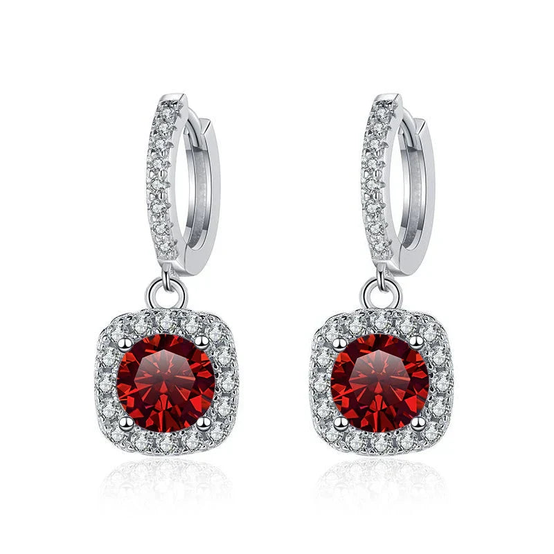 JoyceJelly Luxury Solid Silver 925 Jewelry 1ct D