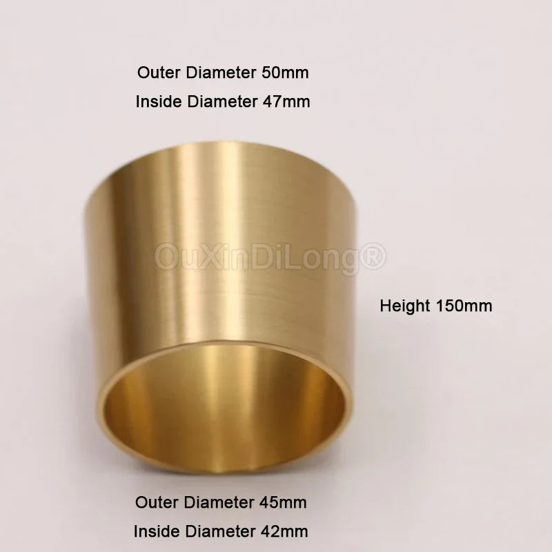 4PCS Pure Brass Covers Chair Cups Cabinet Covers