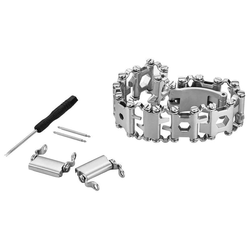 Tread Bracelet Multifunction Tool Bracelet Stainless Steel Bolt