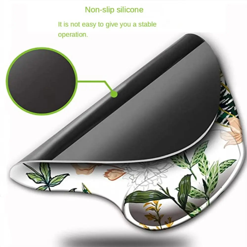 Silicone Wrist Rest Mouse Pad Ergonomic Hand Support