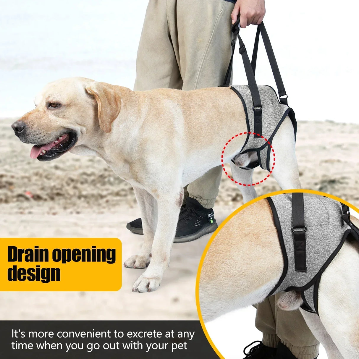 Dog Harness Support Brace for Leg Injury Protector
