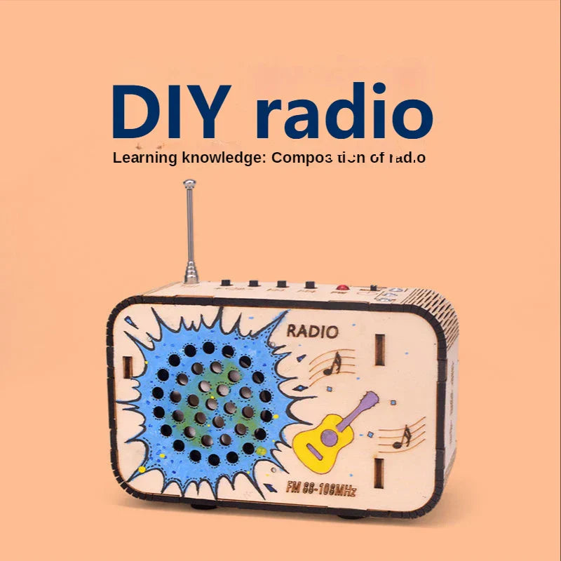 DIY Radio Model Science and Technology Invention Hand-made
