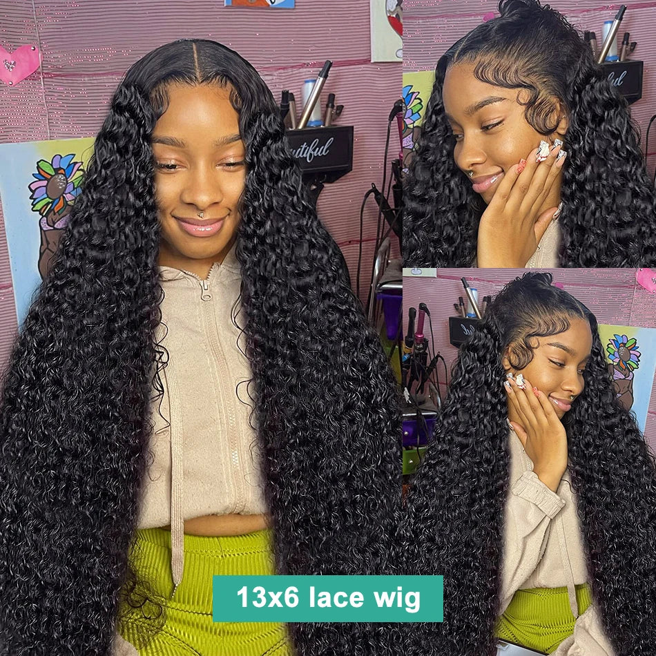 Loose Deep Wave 13x6 HD Lace Front Human