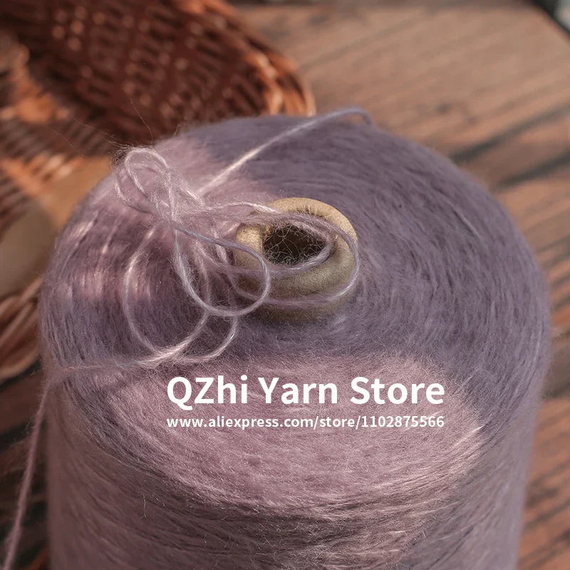 500G Soft Thick Mohair Cashmere Wool Yarn for