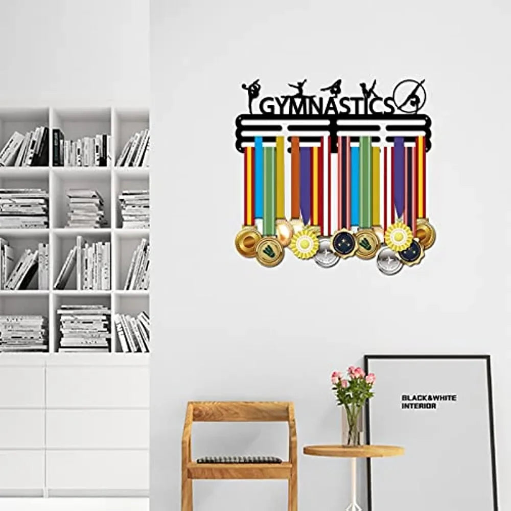 Gymnastics Medal Display Hanger 5 Artistic Figure Gymnastics