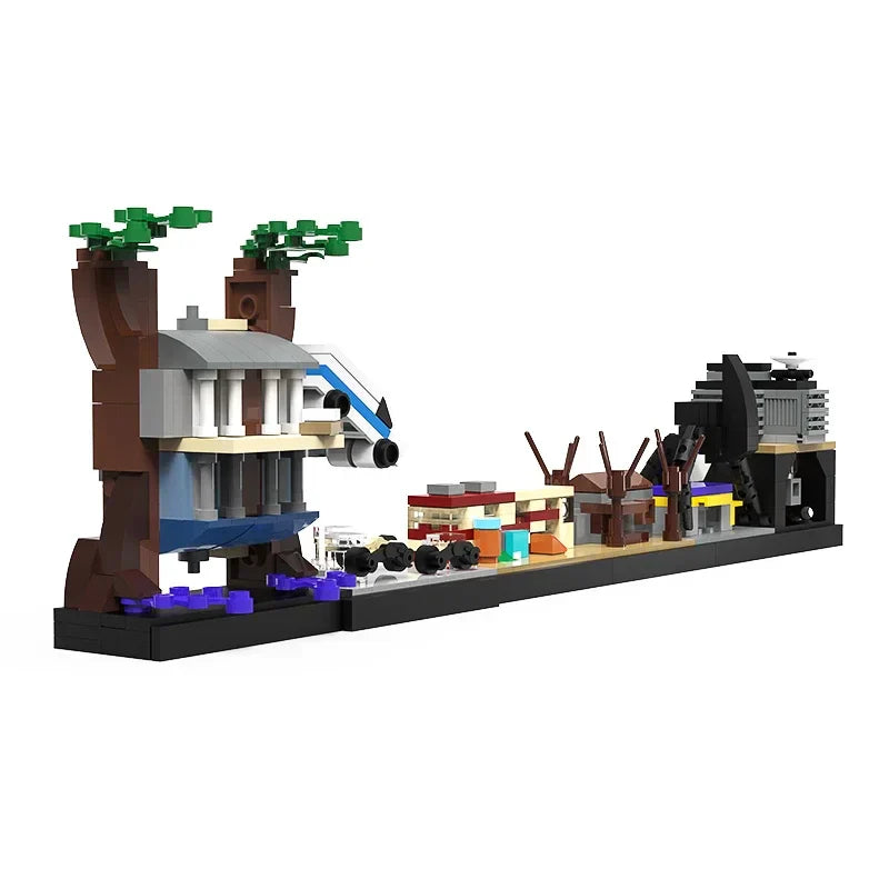 BuildMOC City Skyline Saint Petersburg Rome Washington Rotterdam