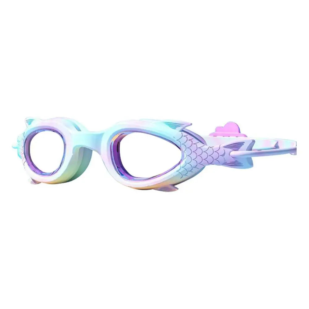 Cute Swimming Goggles Anti Fog Funny Toddler Mermaid