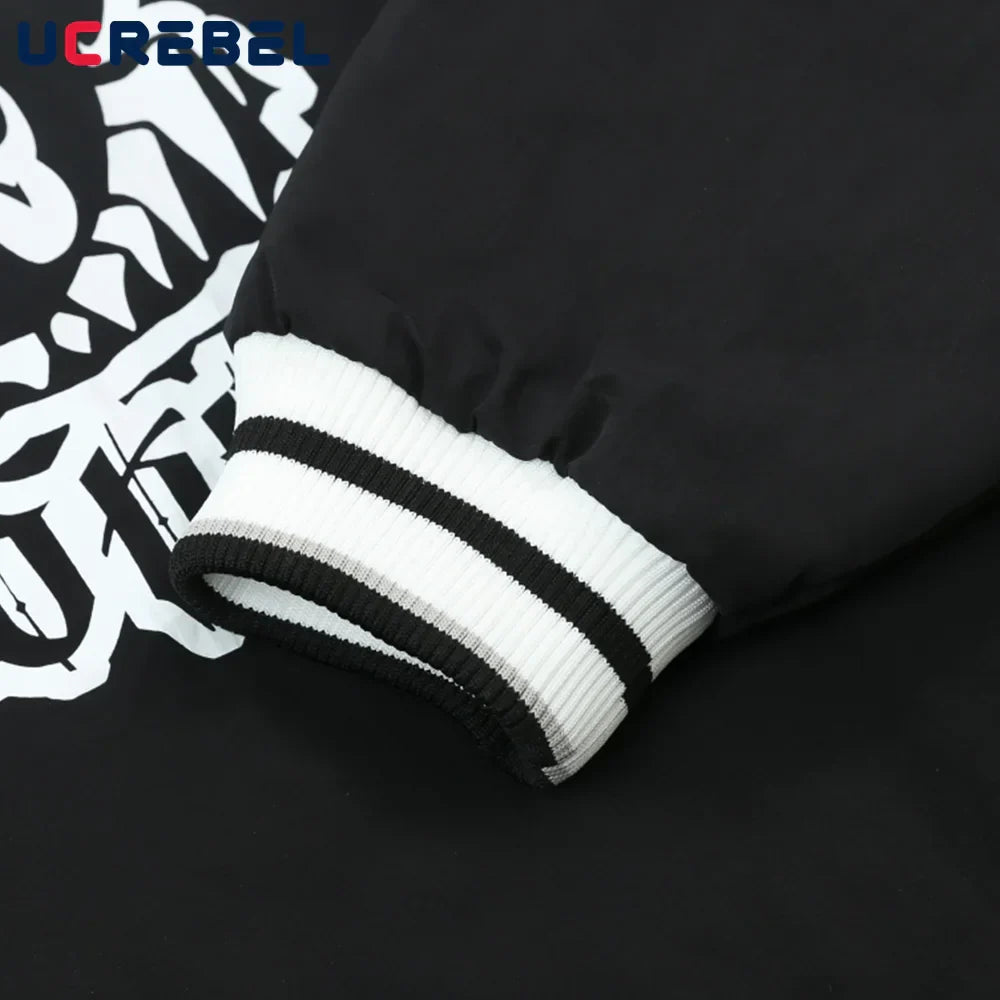 Clown Print Casual Sweatshirts Mens Autumn Winter Loose