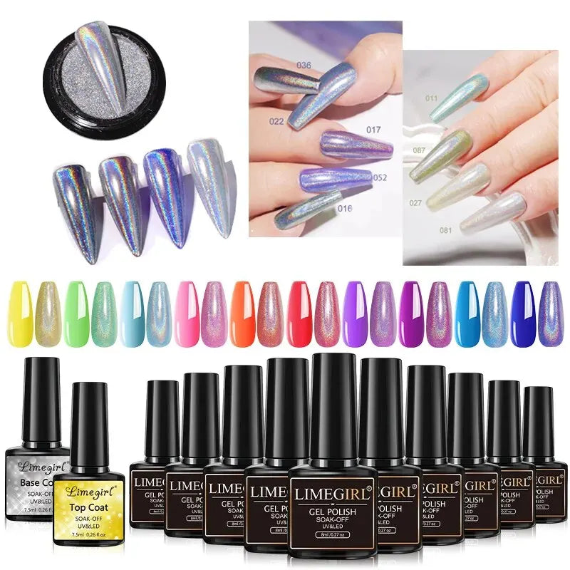 Gel Nail Polish Without UV Lamp Set Nail