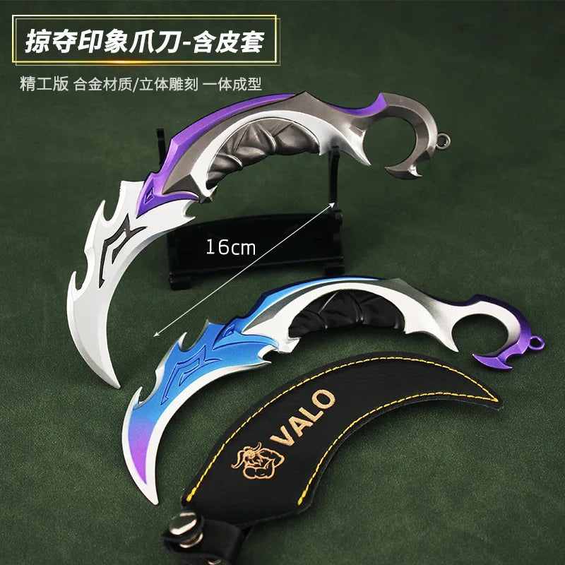 16CM Valorant Game Peripheral Shadow Sect Claw Blade
