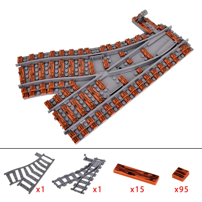 City Trains Train Rail Crossing Track Rails Soft