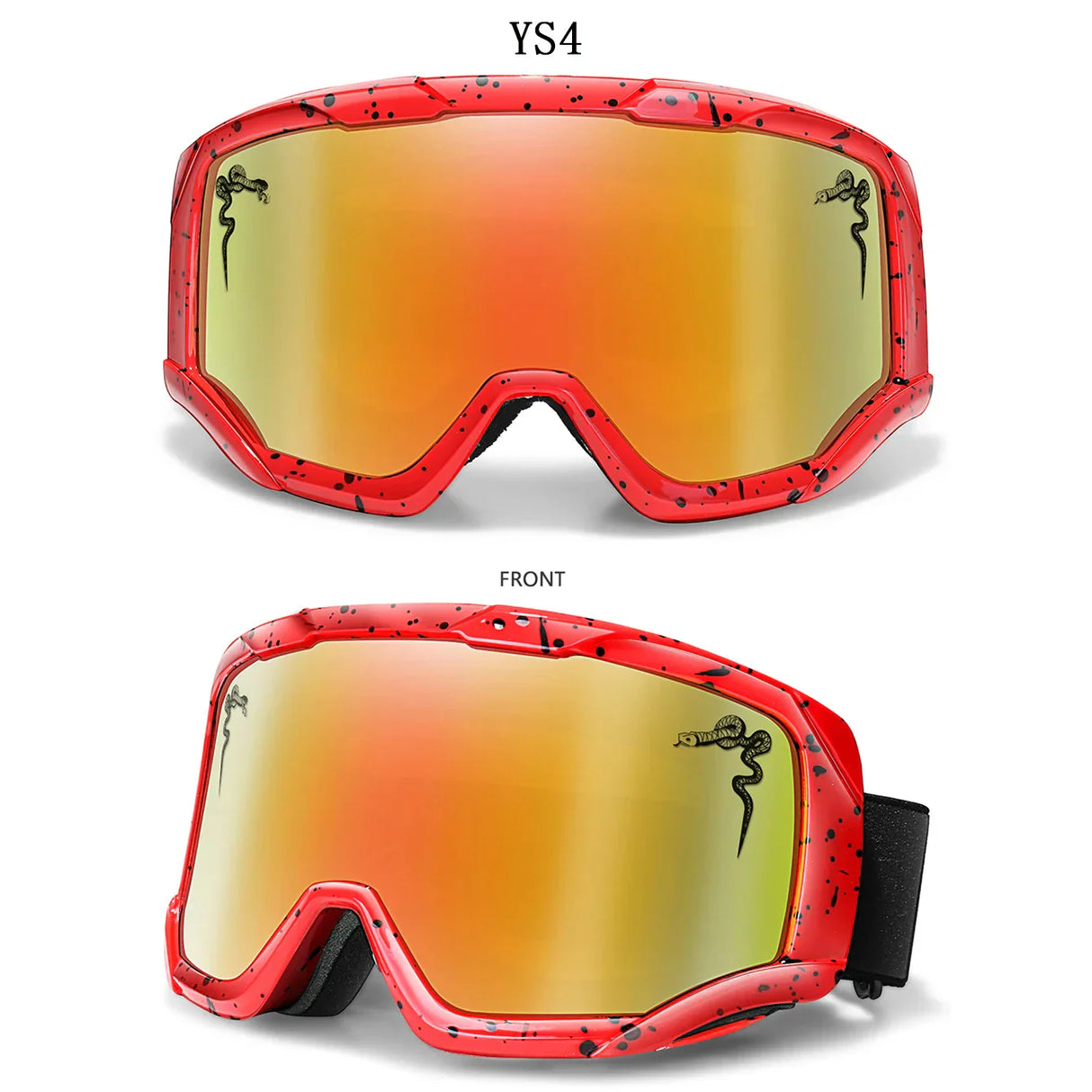 New Style Snow Goggles Double Layers Ski Snowboard