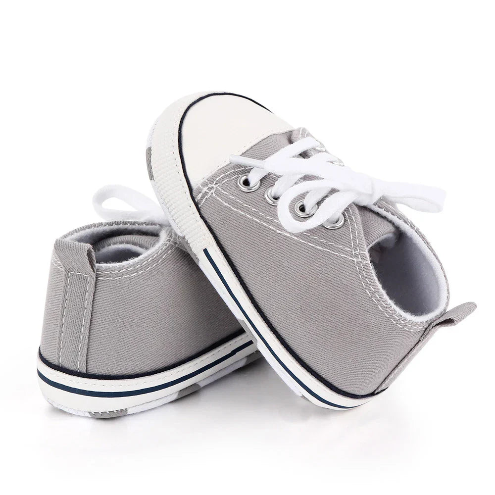 Baby Canvas Classic Sports Sneakers Newborn Baby Boys