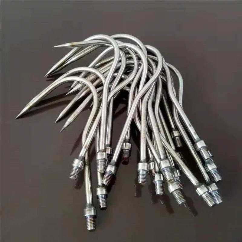 Winter fishing ice fishing curved large fishhooks stainless