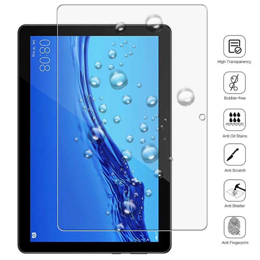 2Pcs Tempered Glass Tablet Screen Protector for Huawei