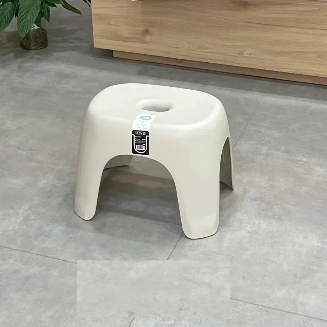 Bathroom Chairs Household Plastic Stool Thickened Stackable Coffee